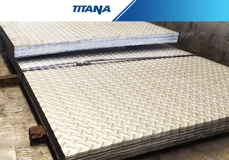 Sàn inox chống trượt cho kho lạnh